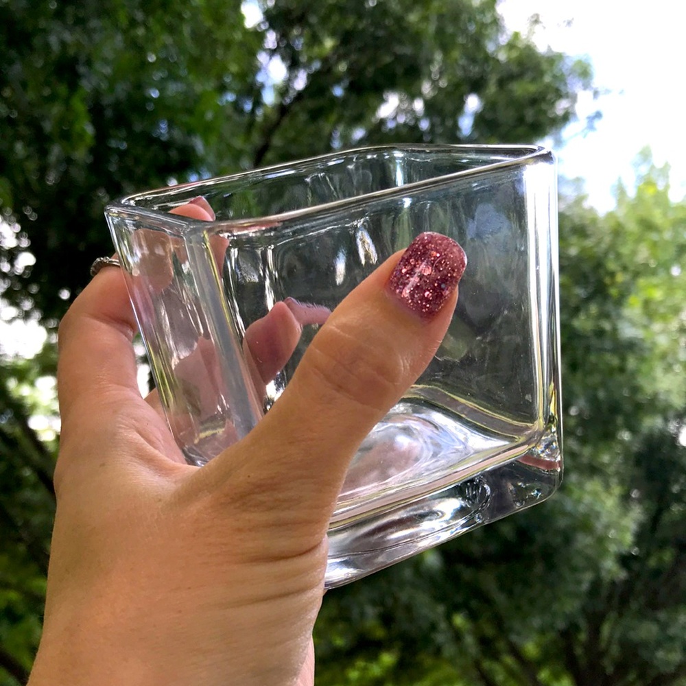 6 Libby cube glasses